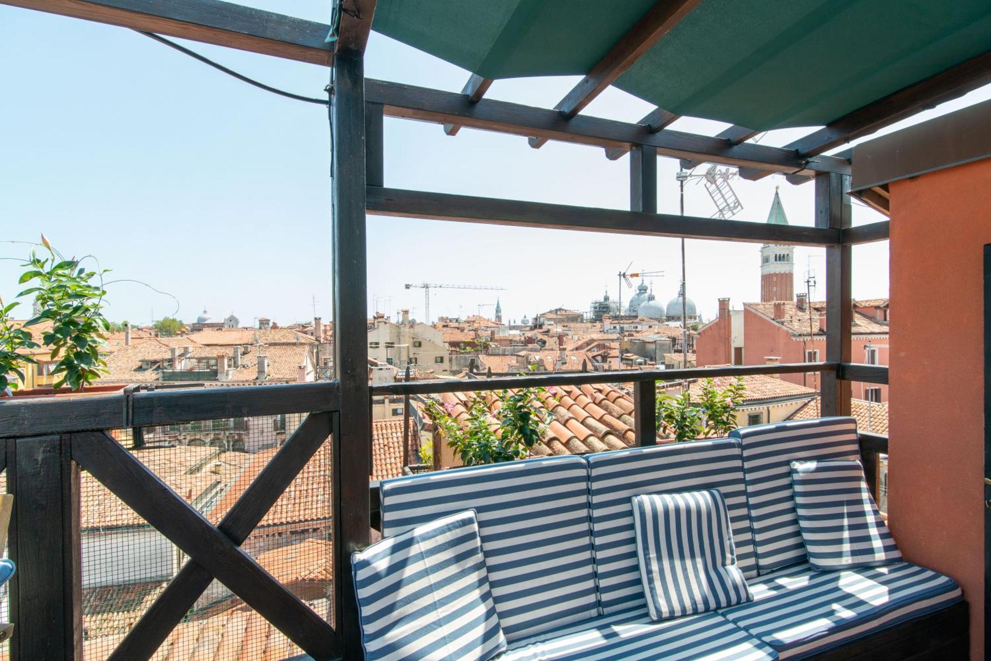 Penthouse With Rooftop Terrace And 360 Views Of Venice - Venice5Th Eksteriør bilde